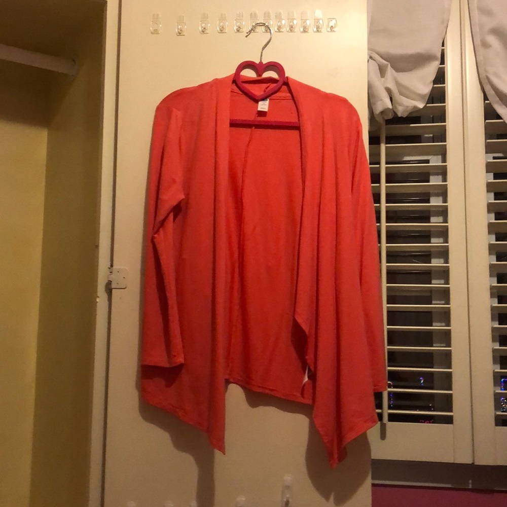 Open front cardigan